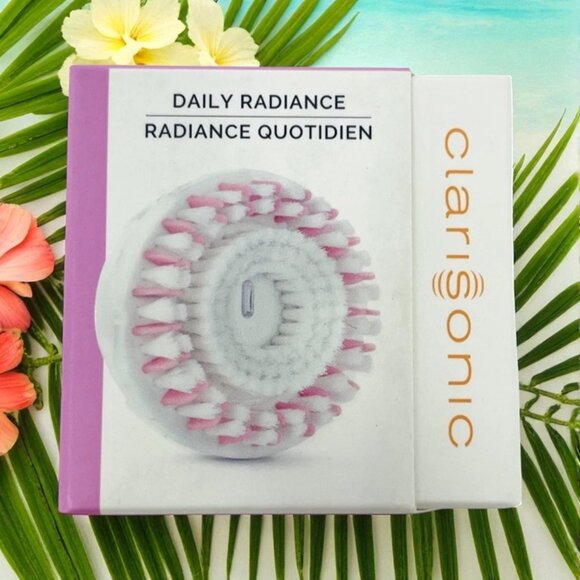Clarisonic Daily Radiance Facial Cleansing Brush Head (Set of 2) New in Box! - Picture 6 of 7